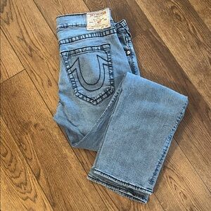 True Religion Light Blue Denim Ricky Men’s Jeans